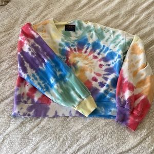 Tie die sweater